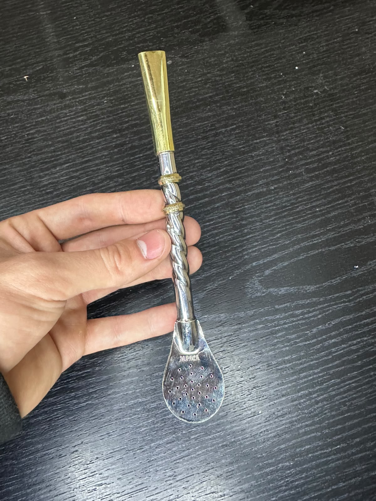 Imperial Premium c/Base y Botitas Cuero Repujado + Bombillon Tirabuzón